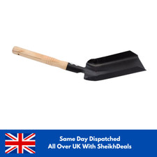 Shovel Black Dust Pan Metal