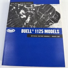 Used 2010 Buell 1125 Models Official Factory Service Manual, 99491-10Y*