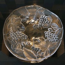 Vintage Soga Glass Fruit Dish