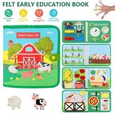 Education Felt Book Toddlers