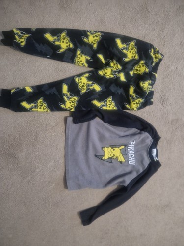 Boys pikachu fleece pyjamas - boys,