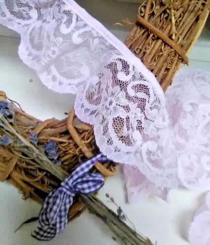 Baby pink gathered - pink, frilled