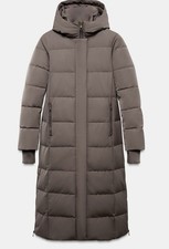 ZARA Down Puffer Hooded Water