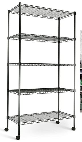 Storage shelves organizer 5 - organizer,