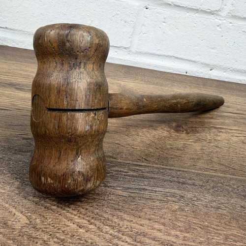 Vintage heavy wooden - heavy, gavel