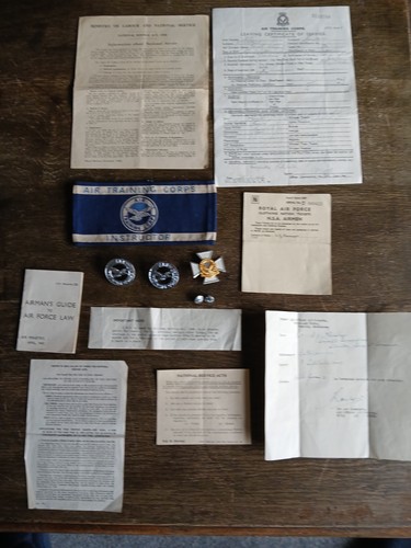 Air training corps badges and - air,