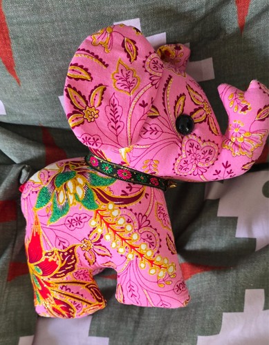 Thai cotton fabric - , elephant