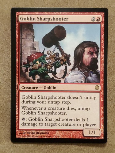 Goblin sharpshooter commander - sharpshooter,