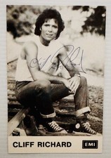 Cliff Richard Autographed