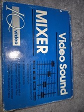 Iq Video Sound Mixer Connects Between Camcorder Vcr Or Other Phono Audio Inputs