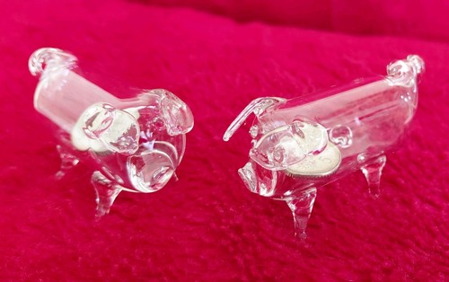 Vintage hand blown glass - hand-blown,