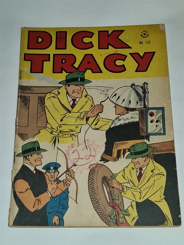 Four color 133 dick tracy - color, vg