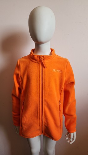 Stihl kids orange fleece - kids, logo