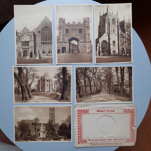 Vintage photochrom kings - kings, lynn