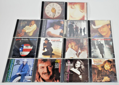 Country music lot - country, cd