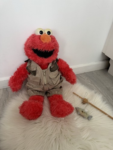Elmo build bear plushie in - a,