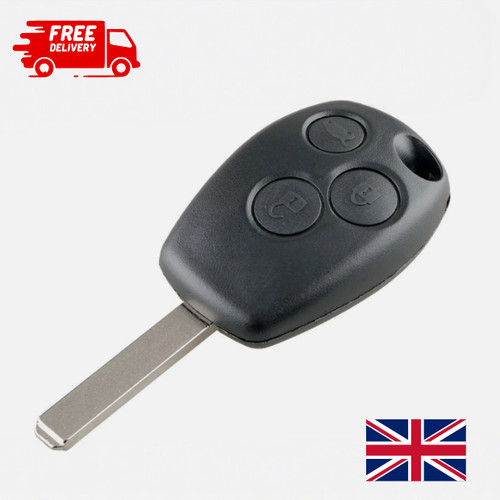 Replacement button key - key, fob