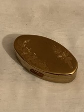 Vintage Antique Max Factor Lipstick Compact Case with Mirror Rare Collectable