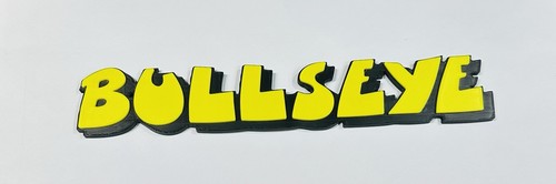 Decorative bullseye logo sign - decorative,