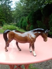 VINTAGE BESWICK GLOSS BOY'S PONY (MINT CONDITION) RARE.