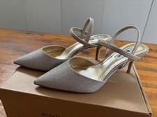 Dune London Gold Wide Fit