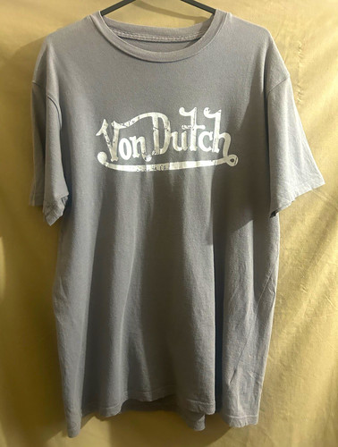 Vintage von dutch shirt grey - vintage,
