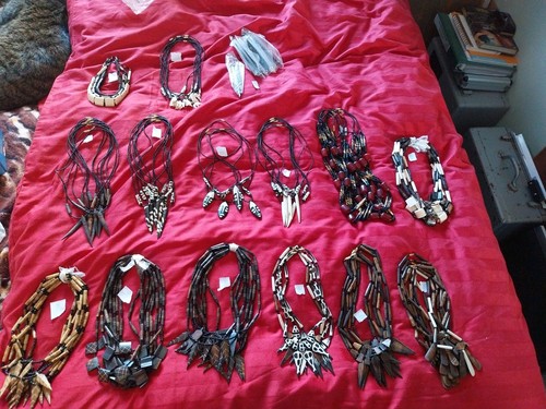 African beaded jewellery job - beaded,