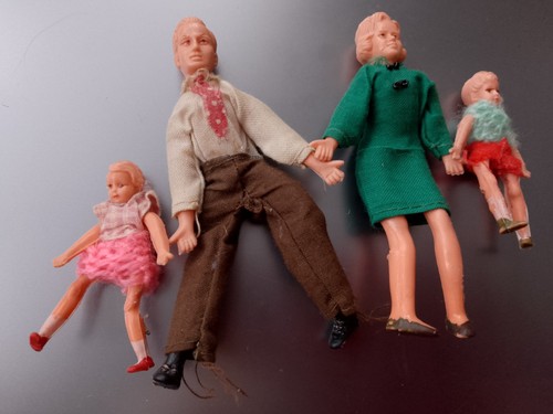 Dolls house furniture vintage - house,