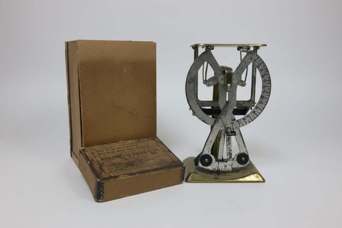 Vintage bilateral brass letter - vintage,