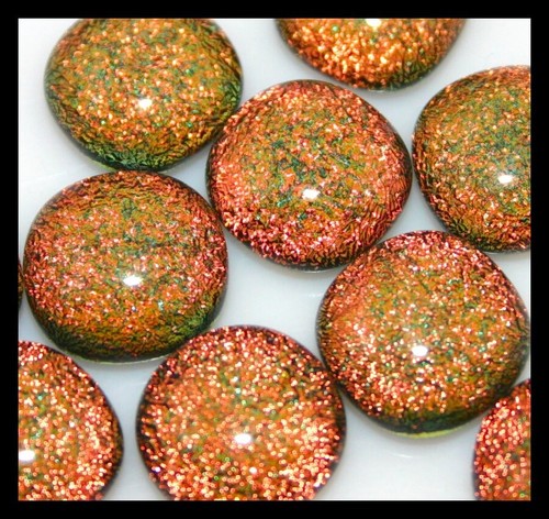 Lot sparkle orange - of,