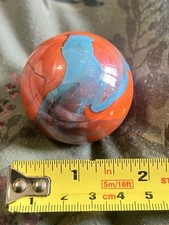 Large Orange / Blue, Glass