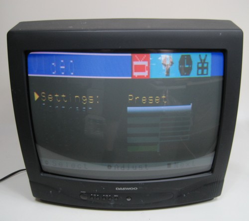 Vintage daewoo dtq 19p3fc - dtq-19p3fc, 19"