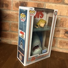 Funko Pop VHS Cover New Jaws Poster Diorama 50th Anniversary In Stock Now