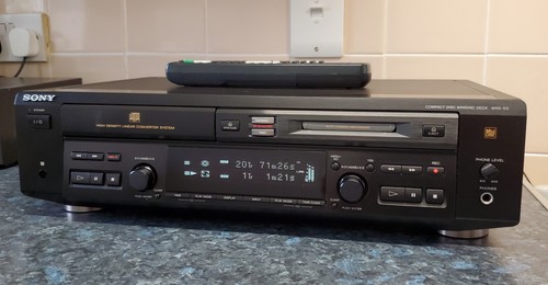 Sony mxd minidisc - mxd-d3, recorder