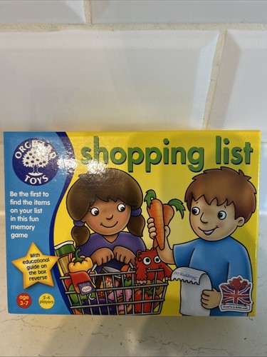 Orchard toys 003 shopping - shopping, list
