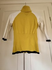 Karen millen yellow - roll, neck