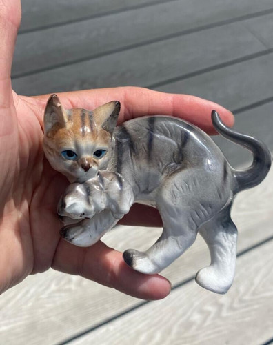 Vintage tabby cat - vintage,