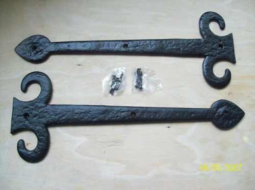 Pair curl end rustic - 16",