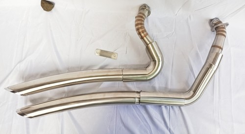 Radius exhaust for - for, harley