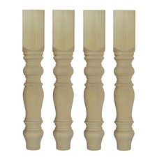 Set of 4 Chunky Pine Farmhouse Table Legs 115*115*736mm (29")  Tables solid A5FH