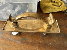 1900s Antique Brass Bronze Door Knocker Victorian Georgian Metal Door Knocker