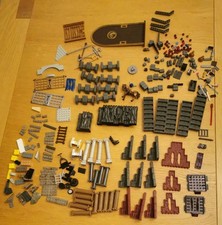 Mega Bloks Spares Bundle - Dragons Warriors Fortress, Pillars & Miscellaneous 