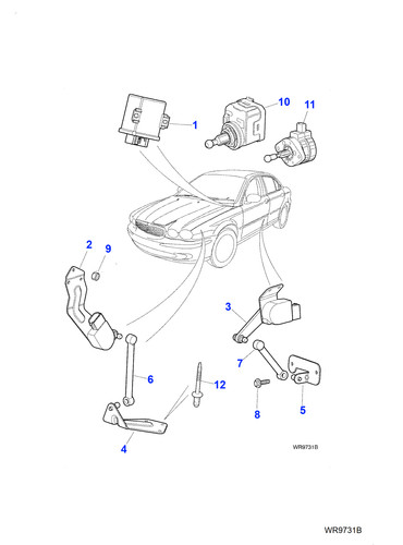 Jaguar genuine screw hardware - jaguar,