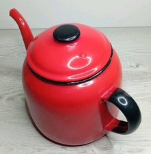 Vintage Polish Made Red And