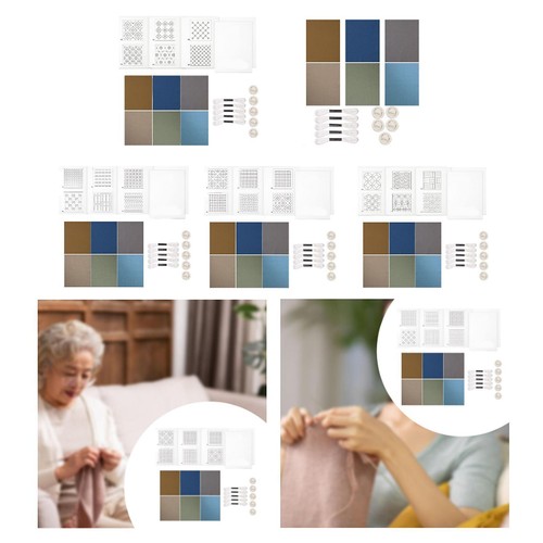 Sashiko coasters diy kit - sashiko,