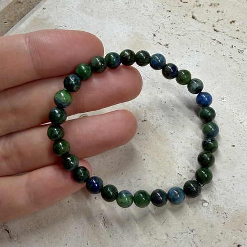 Natural chrysocolla and lapis - chrysocolla,