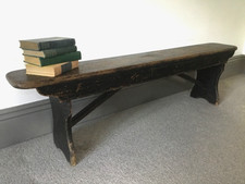 vintage school/refrectory bench