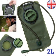 2L Water Bladder Backpack Hydration System Camel Back Pack Bag Camping Hiking UK