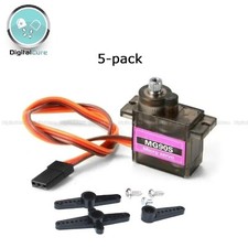 5x MG90S Servo All Metal Gear