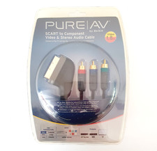 Pure AV By Belkin SCART to Component Video & Stereo Audio Cable - New & Sealed